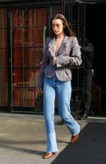 BELLA HADID Out and About in New York 02/12/2018
