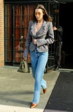 BELLA HADID Out and About in New York 02/12/2018