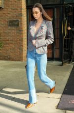 BELLA HADID Out and About in New York 02/12/2018