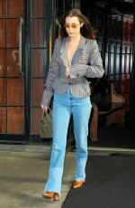 BELLA HADID Out and About in New York 02/12/2018