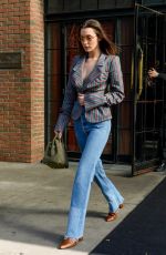 BELLA HADID Out and About in New York 02/12/2018