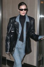 BELLA HADID Out for Dinner in New York 02/05/2018