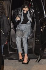 BELLA HADID Out for Dinner in New York 02/05/2018