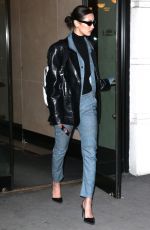BELLA HADID Out for Dinner in New York 02/05/2018