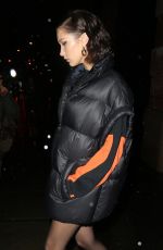 BELLA HADID Out to a Private Event in New York 02/10/2018