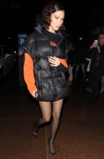 BELLA HADID Out to a Private Event in New York 02/10/2018