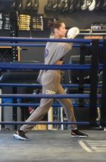 BELLA HADID Workout at a Gym in New York 02/06/2018