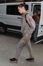BELLA HADID Workout at a Gym in New York 02/06/2018
