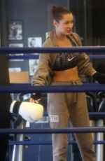 BELLA HADID Workout at a Gym in New York 02/06/2018