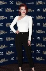 BELLA THORNE at Midnight Sun Photocall in Rome 02/27/2018