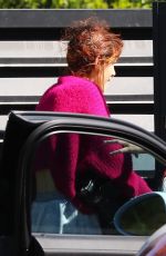 BELLA THORNE Out and About in Los Angeles 02/17/2018