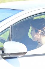 BELLA THORNE Takes Driving Lessons in Los Angeles 02/03/2018