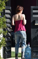BELLA THORNE Takes Driving Lessons in Los Angeles 02/03/2018