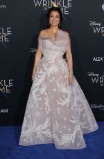 BELLAMY YOUNG at A Wrinkle in Time Premiere in Los Angeles 02/26/2018