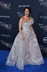 BELLAMY YOUNG at A Wrinkle in Time Premiere in Los Angeles 02/26/2018
