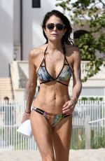 BETHENNY FRANKEL in Bikini on the Beach in Miami 02/21/2018
