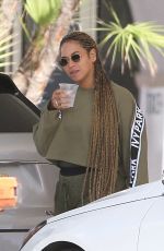 BEYONCE KNOWLES Out and About in Miami 02/09/2018