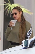 BEYONCE KNOWLES Out and About in Miami 02/09/2018