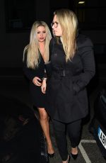 BIANCA GASCOIGNE Night Out in London 02/02/2018