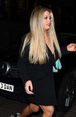 BIANCA GASCOIGNE Night Out in London 02/02/2018