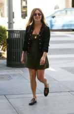 BILLIE LOURD Out and About in Beverly Hills 02/01/2018