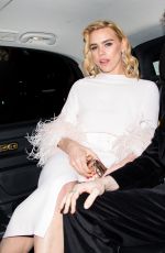 BILLIE PIPER Leaves Vogue x Tiffany & Co Bafta Afterparty in London 02/18/2018