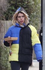 BILLIE PIPER Out and About in London 02/07/2018