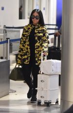 BLAC CHYNA at Los Angeles International Airport 02/03/2018