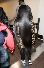 BLAC CHYNA at Los Angeles International Airport 02/03/2018