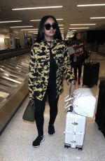 BLAC CHYNA at Los Angeles International Airport 02/03/2018