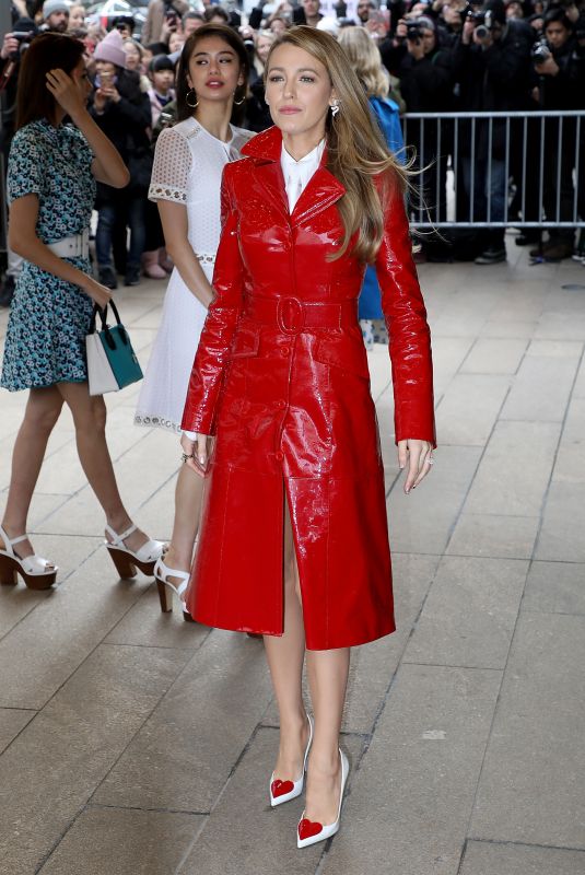 BLAKE LIVELY at Michael Kors Fashion Show in New York 02/14/2018