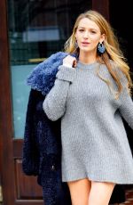 BLAKE LIVELY Out in New York 02/15/2018