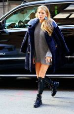 BLAKE LIVELY Out in New York 02/15/2018
