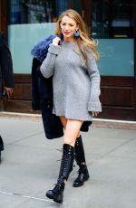 BLAKE LIVELY Out in New York 02/15/2018