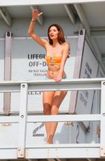 BLANCA BLANCO in Bikini on the Beach in Malibu 02/09/2018