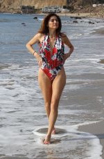 BLANCA BLANCO in Swimsuit on the Beach in Malibu 01/31/2018