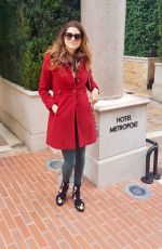 BLANCA BLANCO Out and About in Monte-Carlo 02/16/2018
