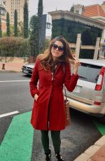 BLANCA BLANCO Out and About in Monte-Carlo 02/16/2018