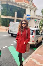 BLANCA BLANCO Out and About in Monte-Carlo 02/16/2018