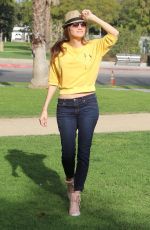 BLANCA BLANCO Out at a Park in Beverly Hills 02/01/2018