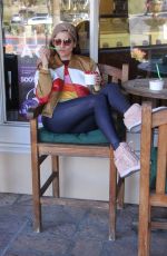 BLANCA BLANCO Out for Coffee and Frozen Yogurt in Malibu 02/23/2018