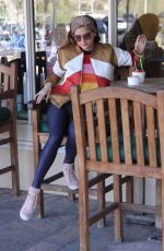 BLANCA BLANCO Out for Coffee and Frozen Yogurt in Malibu 02/23/2018
