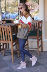 BLANCA BLANCO Out for Coffee and Frozen Yogurt in Malibu 02/23/2018