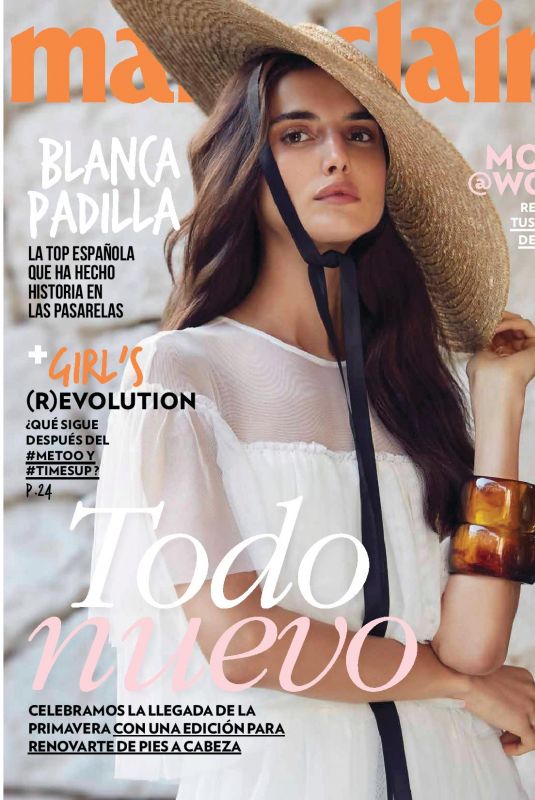 BLANCA PADILLA in Marie Claire Magazine, Mexico March 2018