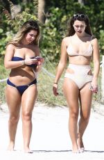 BRIELLE BIERMANN in Bikini at a Beach in Miami 02/24/2018