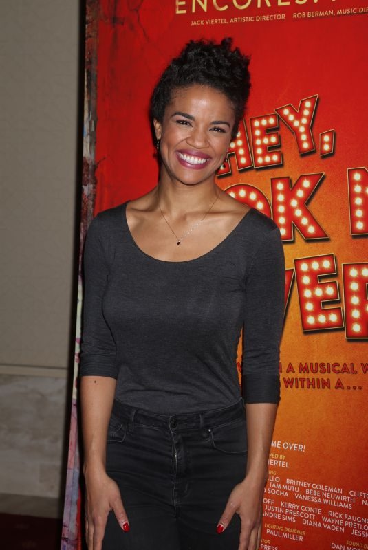 BRITNEY COLEMAN at Encores Hey, Look Me Over! Closing Night Party 02/12/2018
