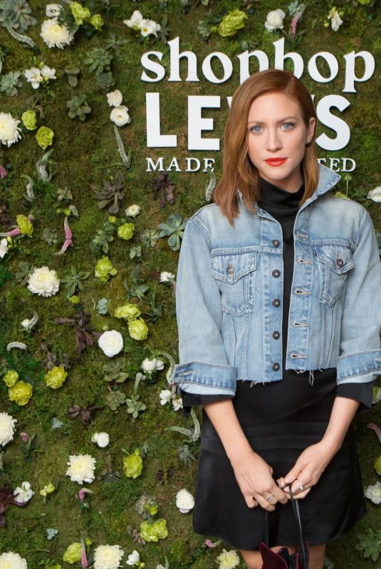 BRITTANY SNOW at Shopbop + Levi’s Made & Crafted Exclusive Capsule Collection Launch in Los Angeles 02/22/2018