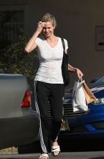 BROOKE BURNS Out Shopping in Los Angeles 02/02/2018