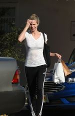 BROOKE BURNS Out Shopping in Los Angeles 02/02/2018