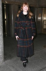 BRYCE DALLAS HOWARD Arrives at Today Show in New York 02/15/2018